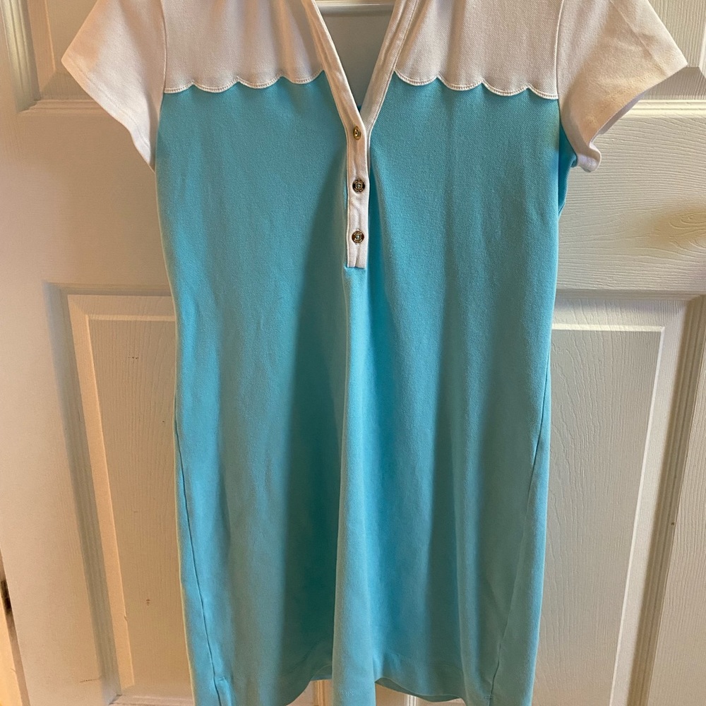 Lily Pulitzer blue and white dress size small